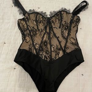 Corset body suit